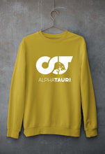 Load image into Gallery viewer, Scuderia AlphaTauri Unisex Sweatshirt for Men/Women-Mustard Yellow-Ektarfa.online