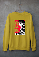 Load image into Gallery viewer, Demon Slayer Unisex Sweatshirt for Men/Women-Mustard Yellow-Ektarfa.online