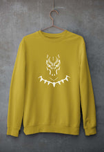Load image into Gallery viewer, Black Panther Superhero Unisex Sweatshirt for Men/Women-Mustard Yellow-Ektarfa.online
