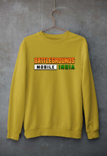 Load image into Gallery viewer, Battlegrounds Mobile India (BGMI) Unisex Sweatshirt for Men/Women-Mustard yellow-Ektarfa.online
