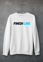 Load image into Gallery viewer, Finish Line Unisex Sweatshirt for Men/Women-White-Ektarfa.online