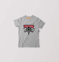Load image into Gallery viewer, Thrasher Kids T-Shirt for Boy/Girl-Grey-Ektarfa.online