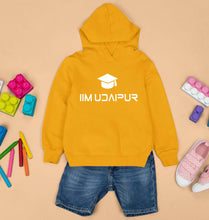 Load image into Gallery viewer, IIM Udaipur Kids Hoodie for Boy/Girl-Mustard Yellow-Ektarfa.online