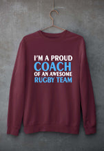 Load image into Gallery viewer, Rugby Unisex Sweatshirt for Men/Women-Maroon-Ektarfa.online