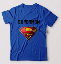 Load image into Gallery viewer, Superman Superhero T-Shirt for Men-Royal Blue-Ektarfa.online