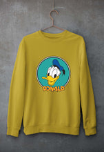 Load image into Gallery viewer, Donald Duck Unisex Sweatshirt for Men/Women-Mustard Yellow-Ektarfa.online