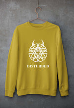Load image into Gallery viewer, Disturbed Unisex Sweatshirt for Men/Women-Mustard Yellow-Ektarfa.online