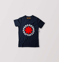 Load image into Gallery viewer, Red Hot Chili Peppers Kids T-Shirt for Boy/Girl-Navy Blue-Ektarfa.online