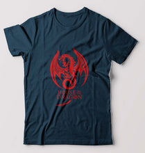 Load image into Gallery viewer, House of the Dragon (GOT) T-Shirt for Men-Petrol Blue-Ektarfa.online
