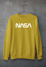 Load image into Gallery viewer, NASA Unisex Sweatshirt for Men/Women-Mustard Yellow-Ektarfa.online