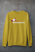 Load image into Gallery viewer, Dhindora(BB ki Vines) Unisex Sweatshirt for Men/Women-Mustard Yellow-Ektarfa.online