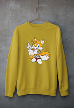 Load image into Gallery viewer, Tails Sonic Unisex Sweatshirt for Men/Women-Mustard Yellow-Ektarfa.online