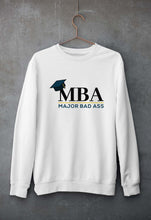 Load image into Gallery viewer, MBA Unisex Sweatshirt for Men/Women-White-Ektarfa.online