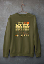 Load image into Gallery viewer, Music Unisex Sweatshirt for Men/Women-Olive Green-Ektarfa.online