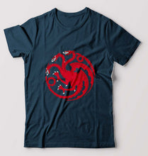 Load image into Gallery viewer, House of the Dragon (GOT) T-Shirt for Men-Petrol Blue-Ektarfa.online
