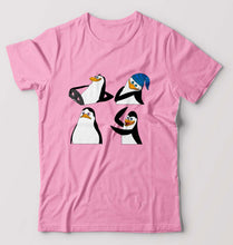 Load image into Gallery viewer, Penguins of Madagascar T-Shirt for Men-Light Baby Pink-Ektarfa.online
