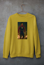 Load image into Gallery viewer, Minnal Murali Unisex Sweatshirt for Men/Women-Mustard Yellow-Ektarfa.online