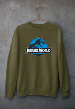 Load image into Gallery viewer, Jurassic World Unisex Sweatshirt for Men/Women-Olive Green-Ektarfa.online