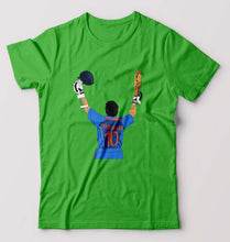 Load image into Gallery viewer, Sachin Tendulkar T-Shirt for Men-flag green-Ektarfa.online