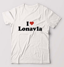 Load image into Gallery viewer, I Love Lonavla T-Shirt for Men-White-Ektarfa.online