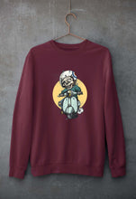 Load image into Gallery viewer, Skull Unisex Sweatshirt for Men/Women-Maroon-Ektarfa.online