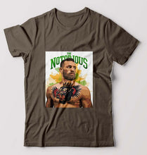 Load image into Gallery viewer, Conor McGregor UFC MMA T-Shirt for Men-Olive Green-Ektarfa.online