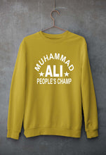Load image into Gallery viewer, Muhammad Ali Unisex Sweatshirt for Men/Women-Mustard Yellow-Ektarfa.online