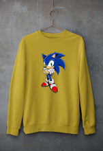 Load image into Gallery viewer, Sonic Unisex Sweatshirt for Men/Women-Mustard Yellow-Ektarfa.online