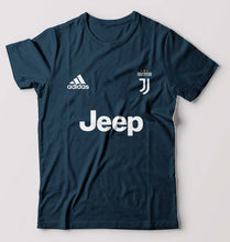 Load image into Gallery viewer, Juventus F.C. 2021-22 T-Shirt for Men-Petrol Blue-Ektarfa.online