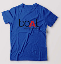 Load image into Gallery viewer, Boat T-Shirt for Men-Royal Blue-Ektarfa.online