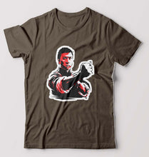 Load image into Gallery viewer, IP Man T-Shirt for Men-Olive Green-Ektarfa.online