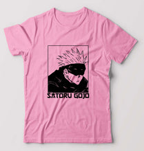 Load image into Gallery viewer, Gojo Satoru Anime T-Shirt for Men-Light Baby Pink-Ektarfa.online
