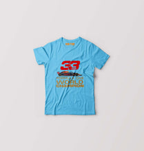Load image into Gallery viewer, Max Verstappen F1 World Championship Kids T-Shirt for Boy/Girl-Light Blue-Ektarfa.online