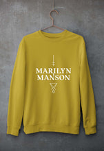 Load image into Gallery viewer, Marilyn Manson Unisex Sweatshirt for Men/Women-Mustard Yellow-Ektarfa.online