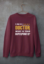 Load image into Gallery viewer, Doctor Unisex Sweatshirt for Men/Women-Maroon-Ektarfa.online