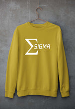 Load image into Gallery viewer, Sigma Unisex Sweatshirt for Men/Women-Mustard Yellow-Ektarfa.online