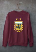 Load image into Gallery viewer, Argentina Football Unisex Sweatshirt for Men/Women-Maroon-Ektarfa.online