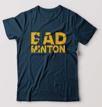 Load image into Gallery viewer, Badminton T-Shirt for Men-Petrol Blue-Ektarfa.online