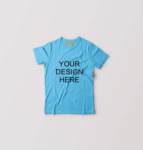Load image into Gallery viewer, Customized-Custom-Personalized Kids T-Shirt for Boy/Girl-Light Blue-Ektarfa.online