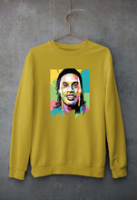 Load image into Gallery viewer, Ronaldinho Unisex Sweatshirt for Men/Women-Mustard Yellow-Ektarfa.online