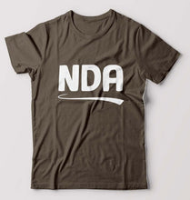 Load image into Gallery viewer, NDA Army T-Shirt for Men-Olive Green-Ektarfa.online