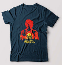 Load image into Gallery viewer, Attack on Titan T-Shirt for Men-Petrol Blue-Ektarfa.online