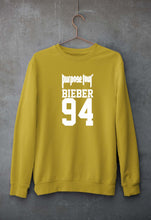 Load image into Gallery viewer, Purpose Tour Bieber Unisex Sweatshirt for Men/Women-Mustard Yellow-Ektarfa.online