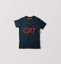 Load image into Gallery viewer, Cristiano Ronaldo CR7 Kids T-Shirt for Boy/Girl-Petrol Blue-Ektarfa.online