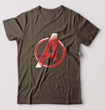Load image into Gallery viewer, Avengers T-Shirt for Men-Olive Green-Ektarfa.online