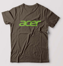 Load image into Gallery viewer, Acer T-Shirt for Men-Olive Green-Ektarfa.online