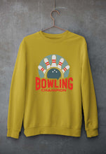 Load image into Gallery viewer, Bowling Champion Unisex Sweatshirt for Men/Women-Mustard yellow-Ektarfa.online