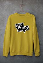 Load image into Gallery viewer, Spy Ninja Unisex Sweatshirt for Men/Women-Mustard Yellow-Ektarfa.online