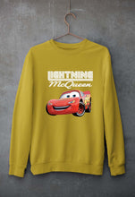 Load image into Gallery viewer, Lightning McQueen Unisex Sweatshirt for Men/Women-Mustard Yellow-Ektarfa.online