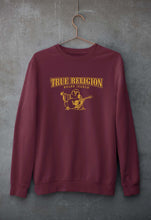 Load image into Gallery viewer, True Religion Unisex Sweatshirt for Men/Women-Maroon-Ektarfa.online
